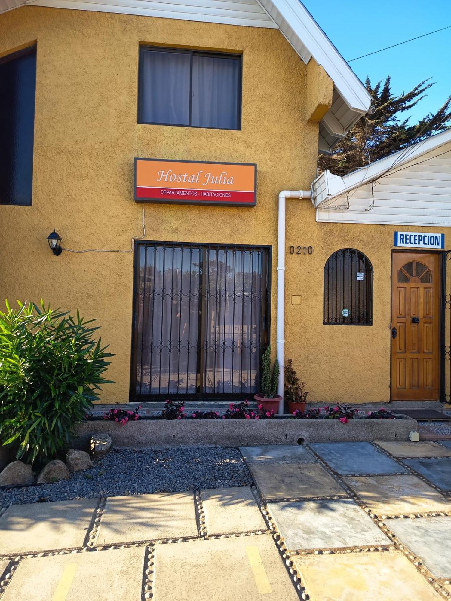 Hostal Julia El Quisco Dış mekan fotoğraf